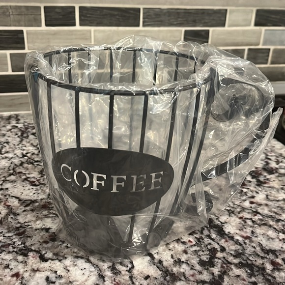NIB Chefs Best Coffee Mug Coffee Pod Keeper, Storage Basket. - Picture 2 of 5